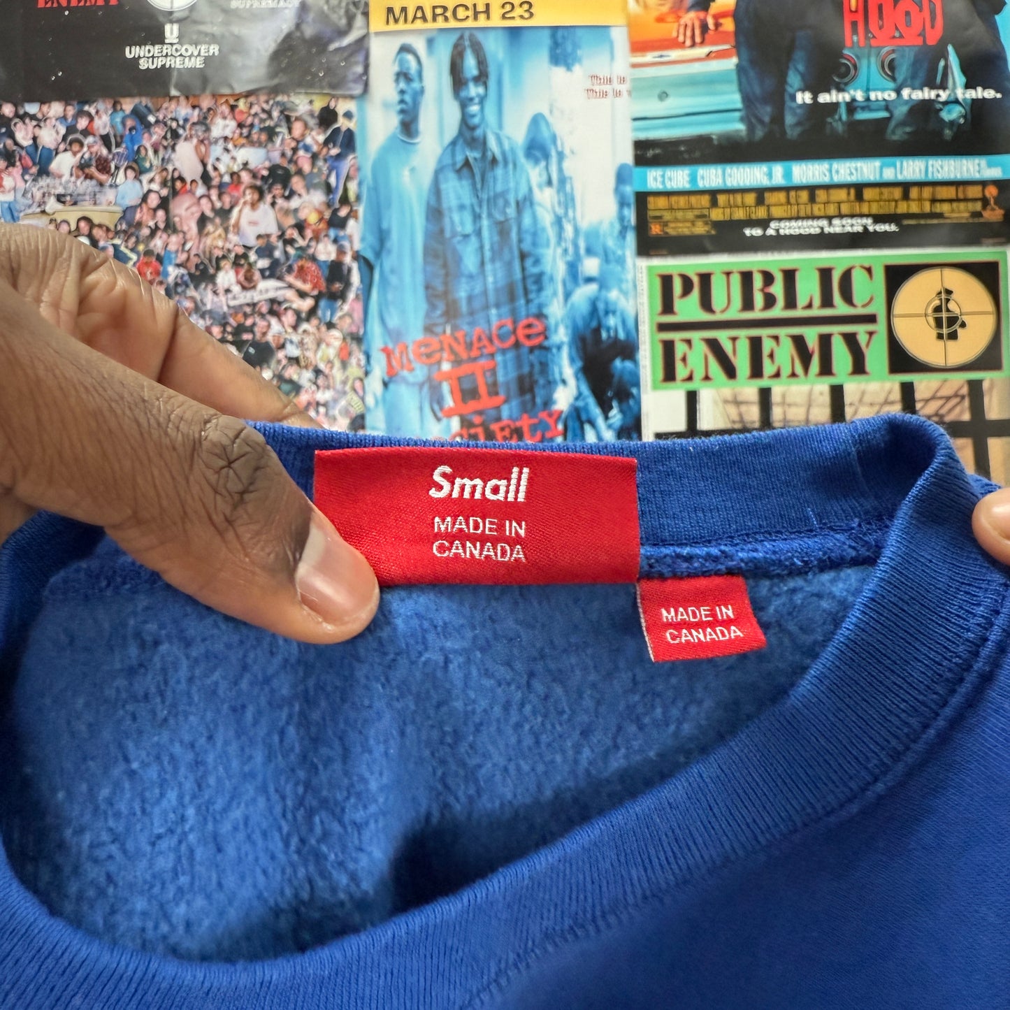 SUPREME SS24 SHANGHAI STORE EXCLUSIVE SMALL BOX CREWNECK