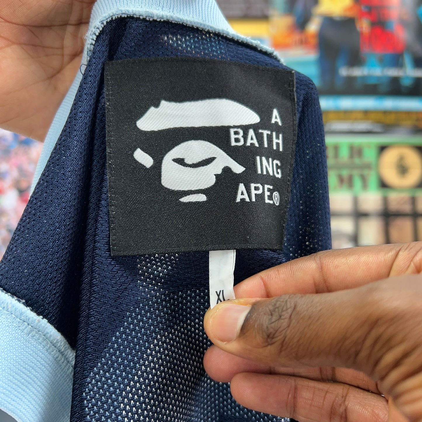 BAPE EARLY 2000s BAPESTA BASKETBALL VEST