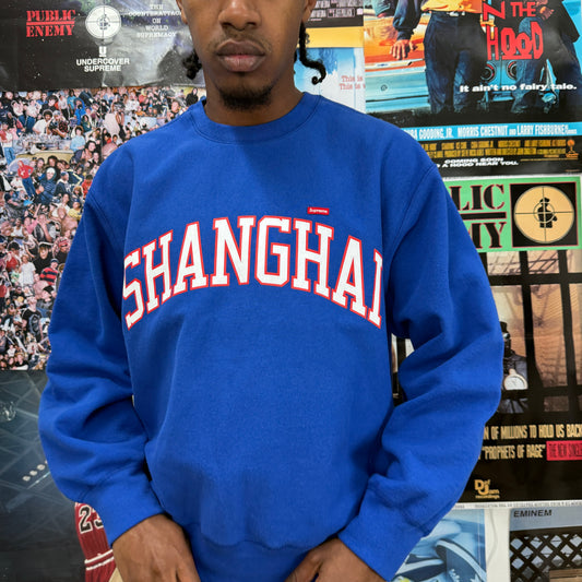 SUPREME SS24 SHANGHAI STORE EXCLUSIVE SMALL BOX CREWNECK