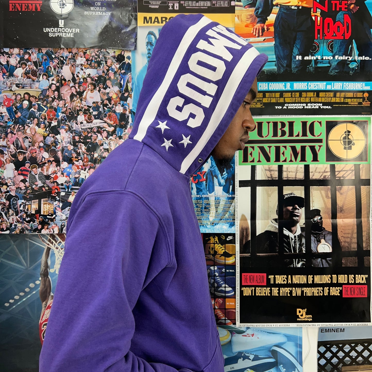 SUPREME 2007 WORLD FAMOUS ZIP UP HOODIE