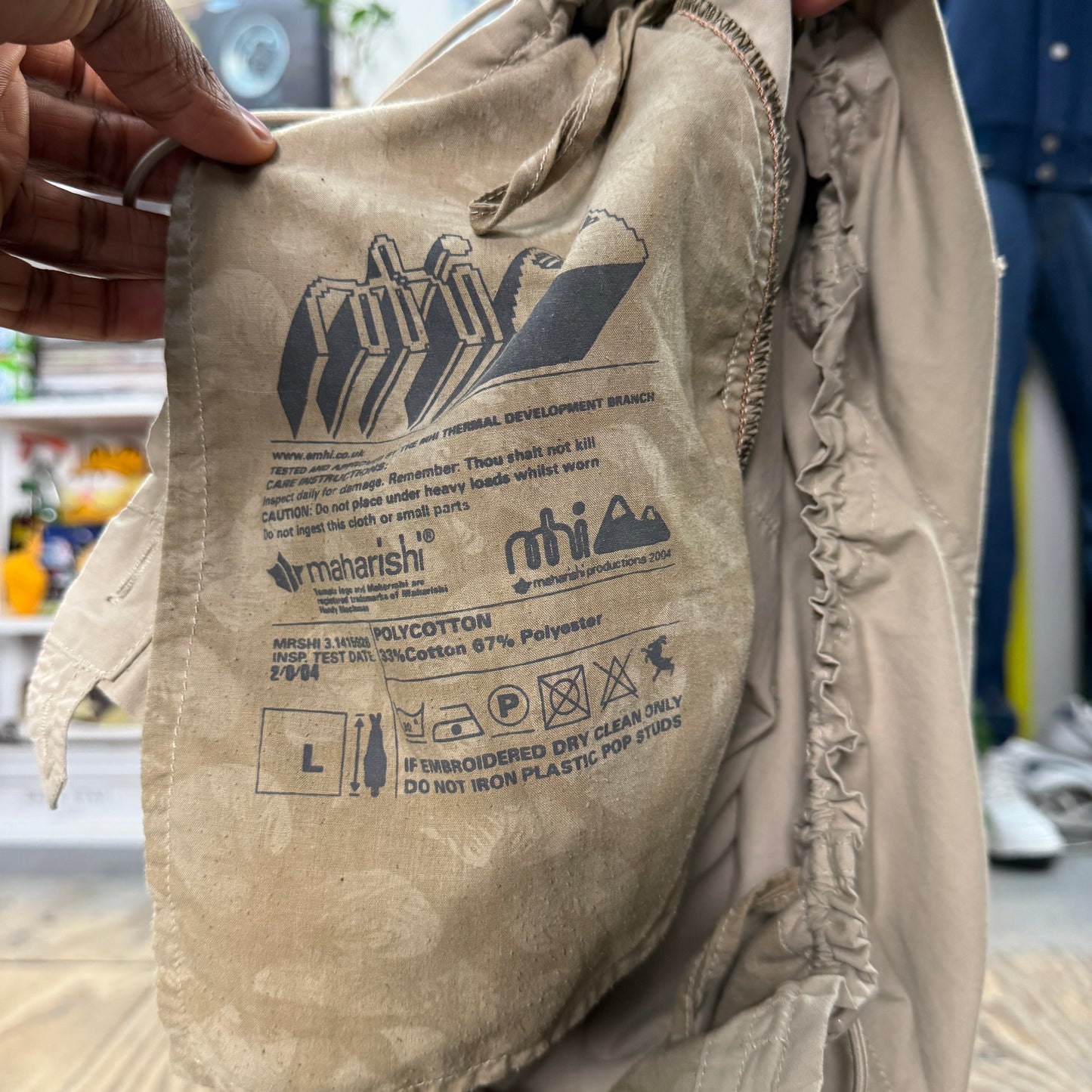 MAHARISHI 2002 EMBROIDERED SNOWPANT