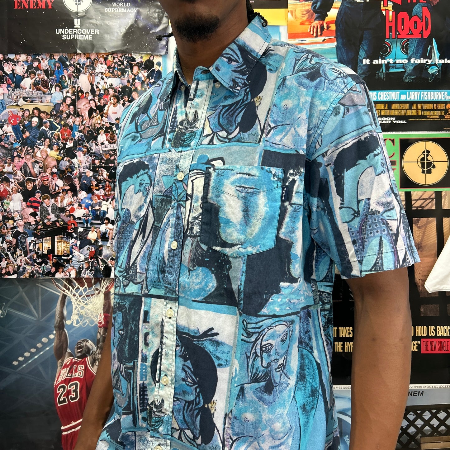 SUPREME SS14 PICASSO SHIRT