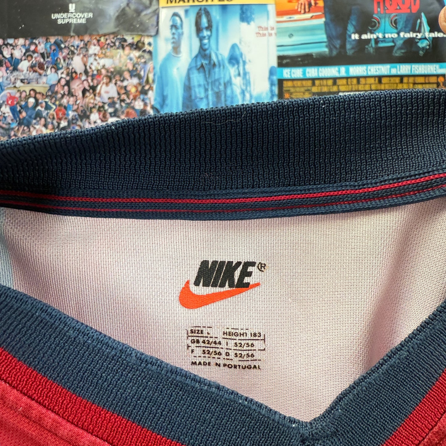 NIKE 1998-2000 BARCELONA HOME KIT