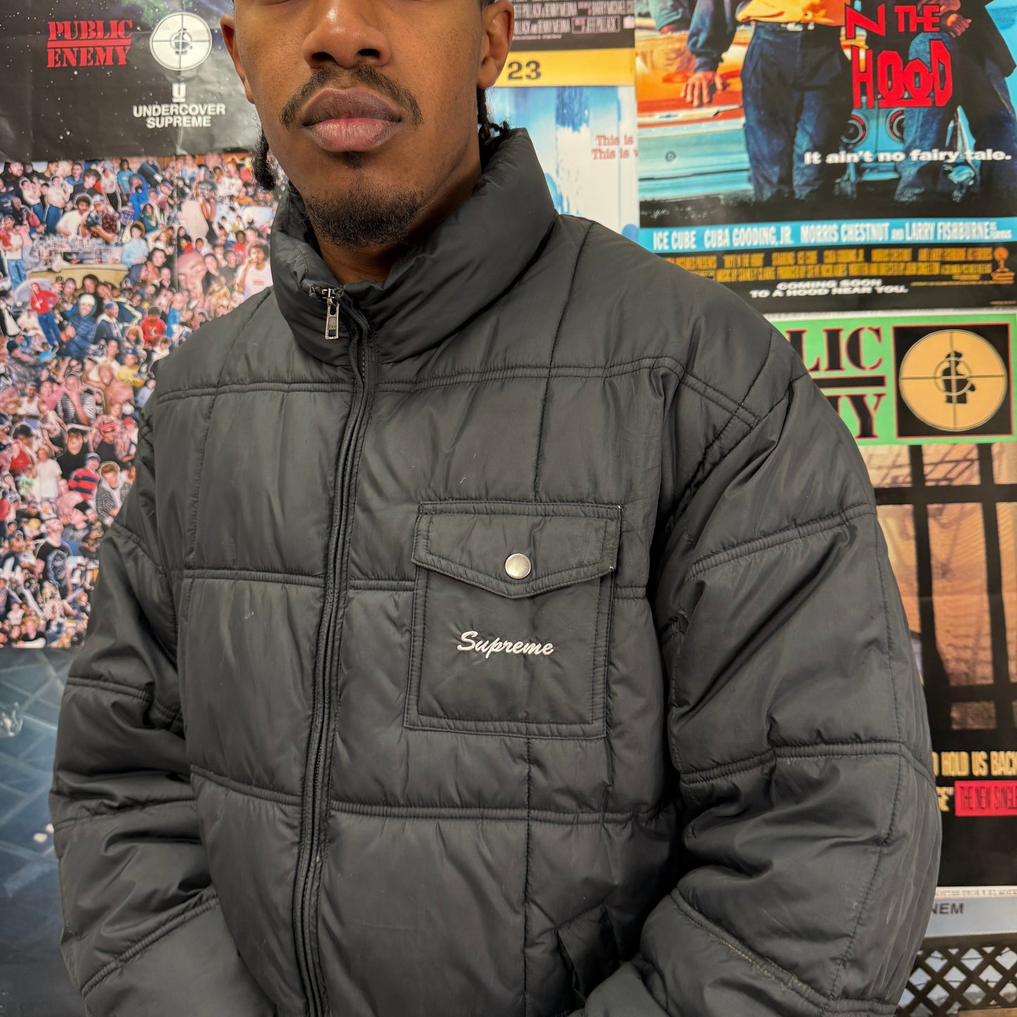 SUPREME SS21 IGGY POP PUFFY JACKET