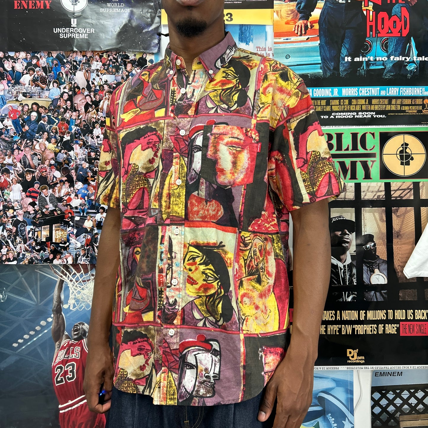 SUPREME SS14 PICASSO SHIRT
