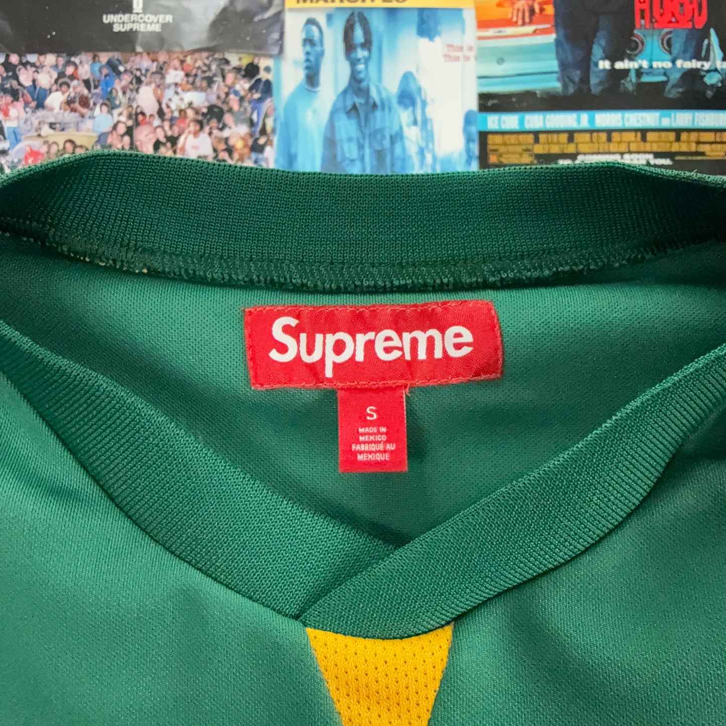 SUPREME FW24 CREST SOCCER JERSEY