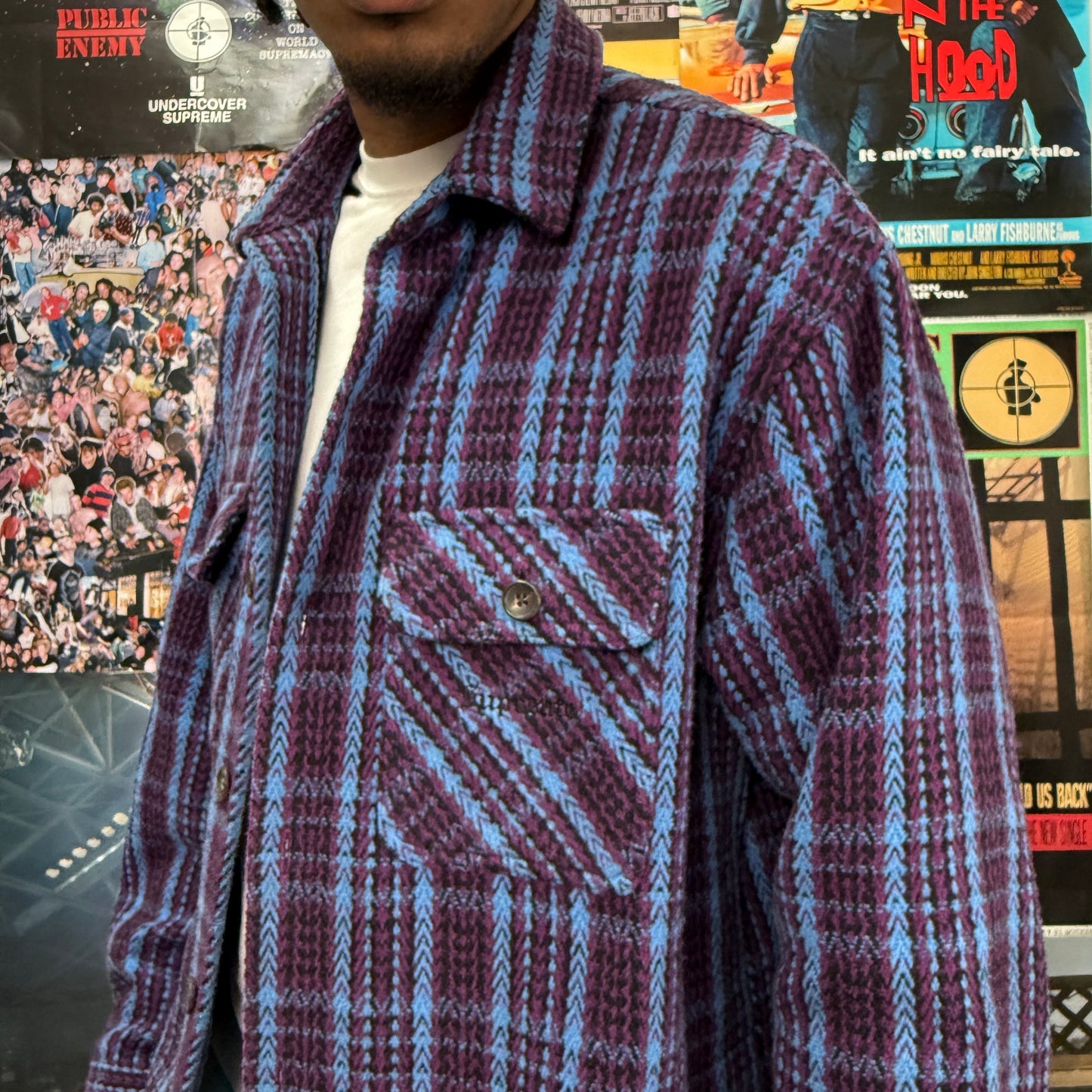 SUPREME FW22 HEAVY FLANNEL SHIRT