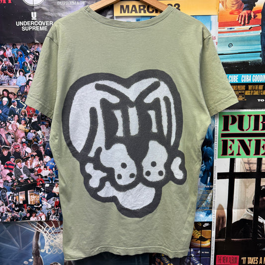 CHITO DOG GRAFITTI GREEN TEE