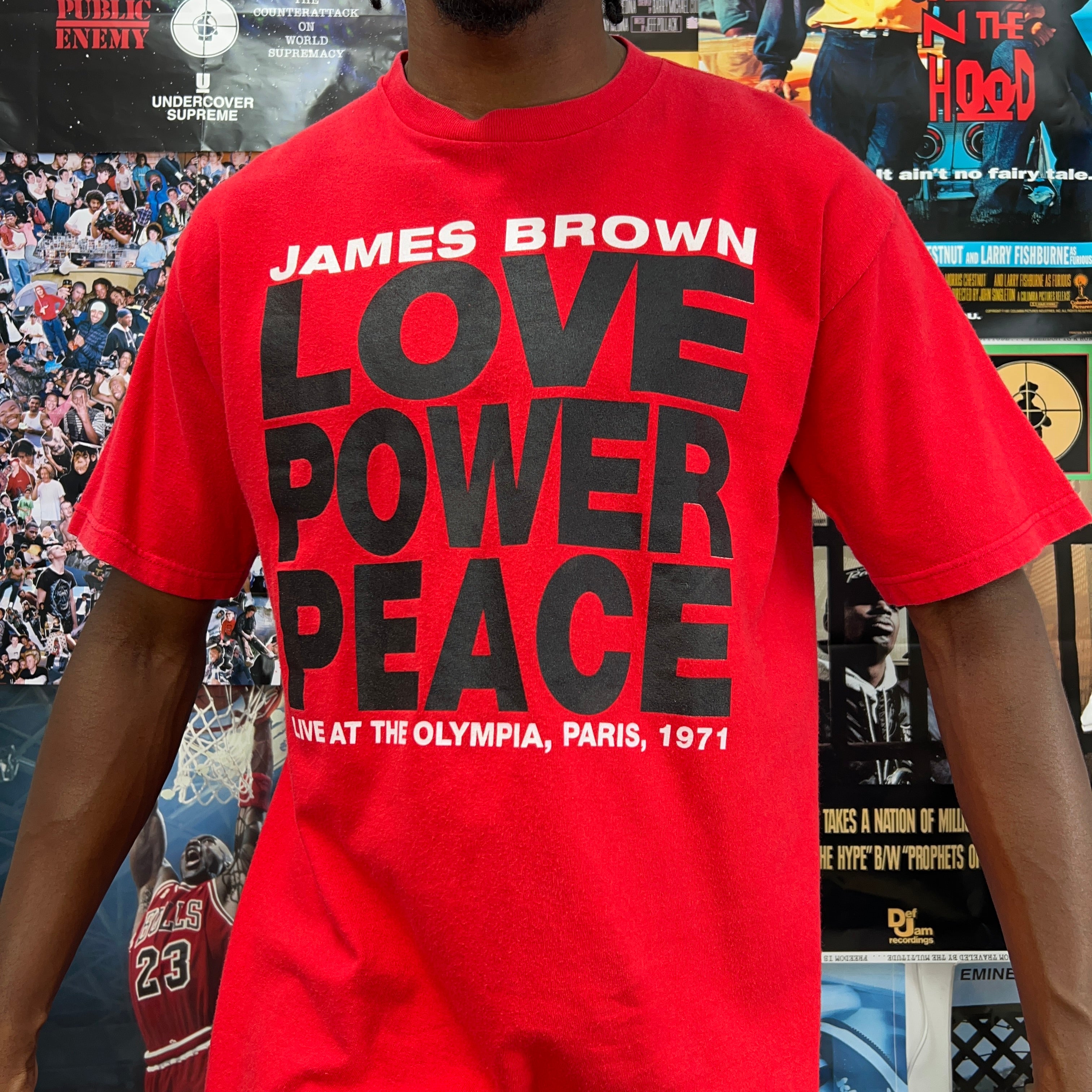 SUPREME JAMES BROWN VINTAGE TEE
