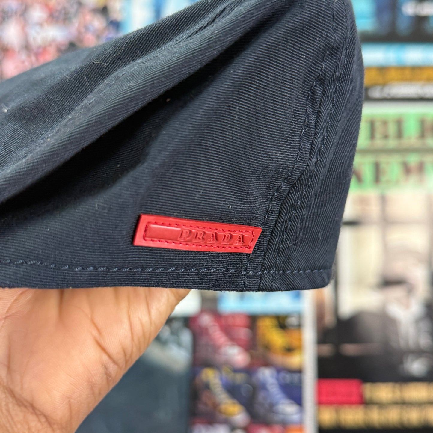 PRADA VINTAGE FLAT CAP