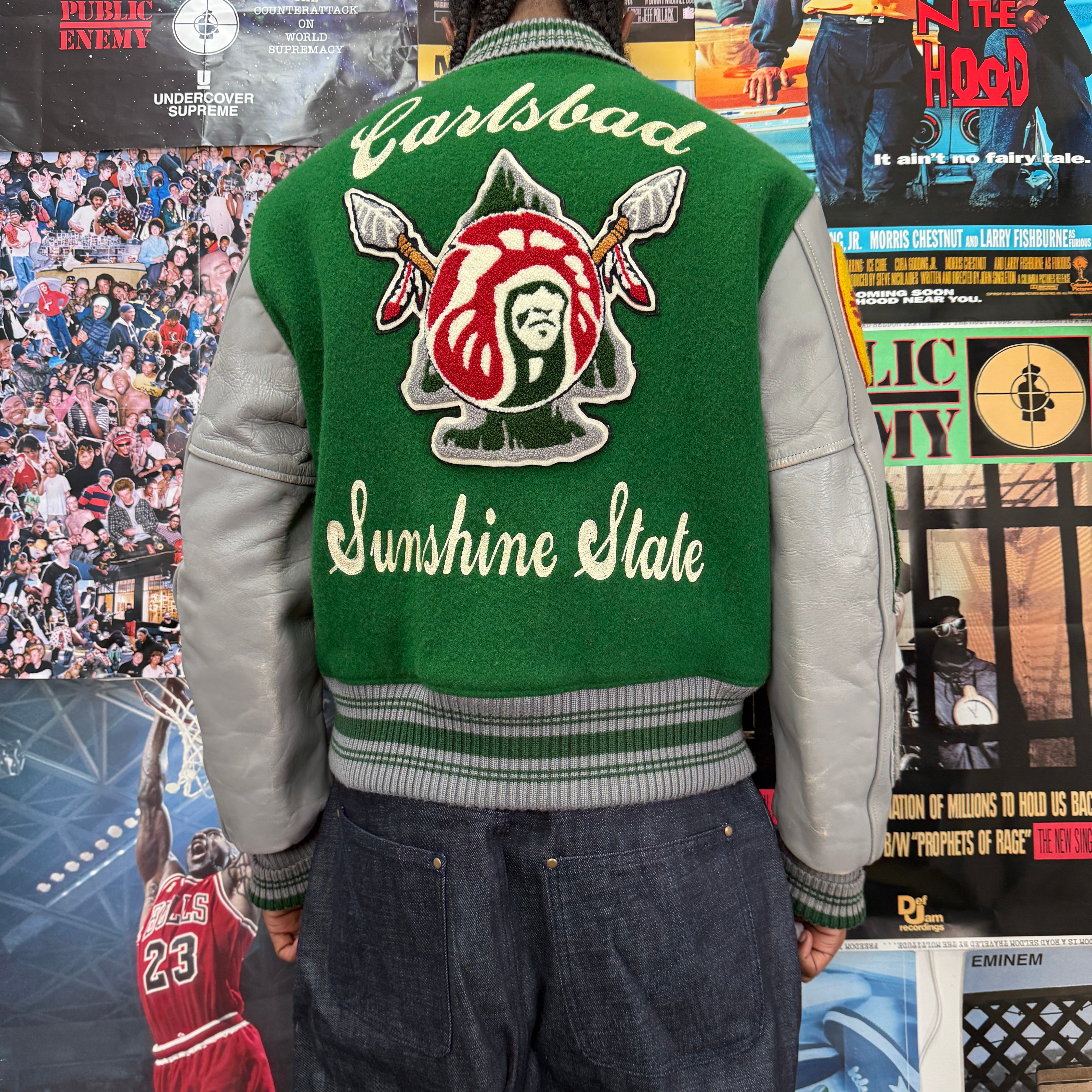 VINTAGE WHITESVILLE VARSITY JACKET