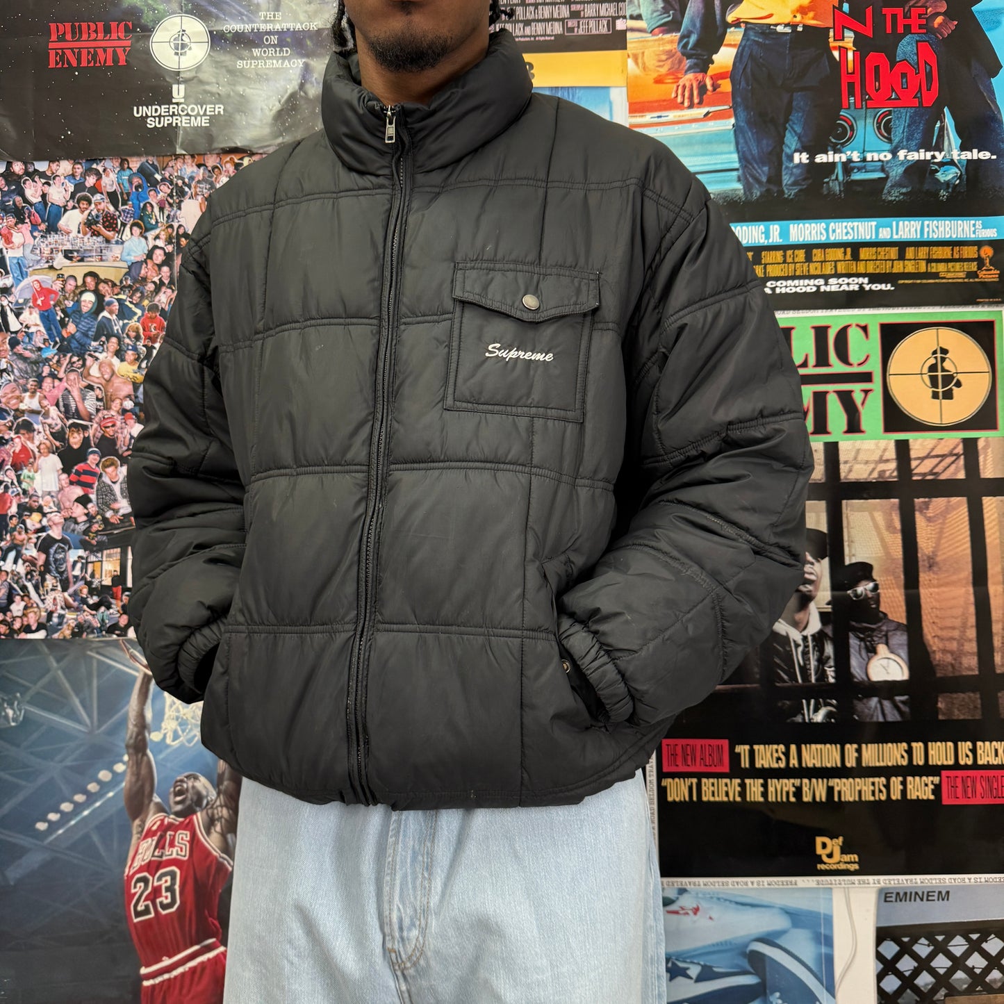 SUPREME SS21 IGGY POP PUFFY JACKET