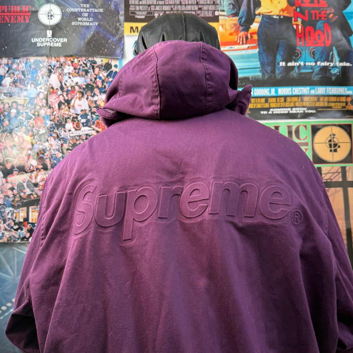SUPREME SS21 HOODED FACEMASK PARKA JACKET