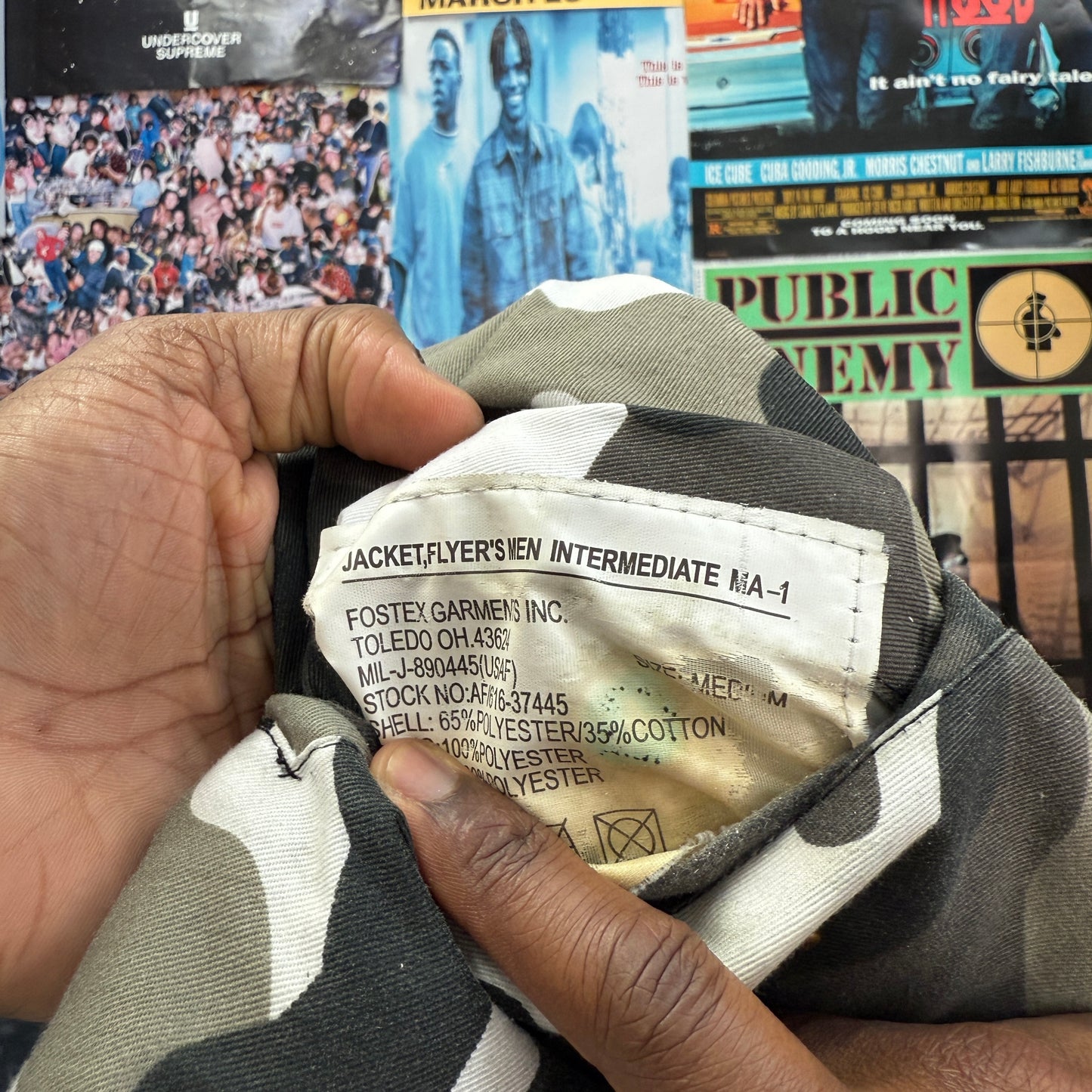 ALYX SS18 REVERSIBLE BOMBER JACKET