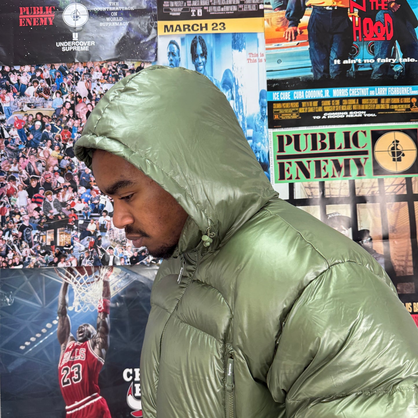 SUPREME FW23 FEATHERWEIGHT DOWN PUFFER JACKET