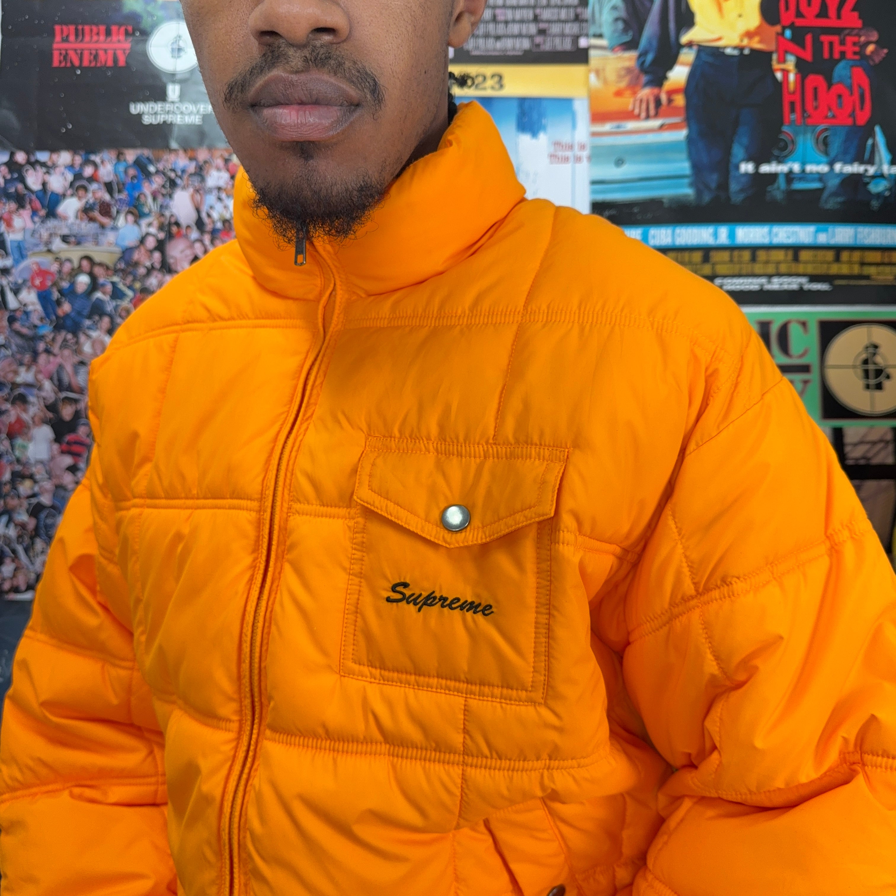 SUPREME IGGY POP PUFFER