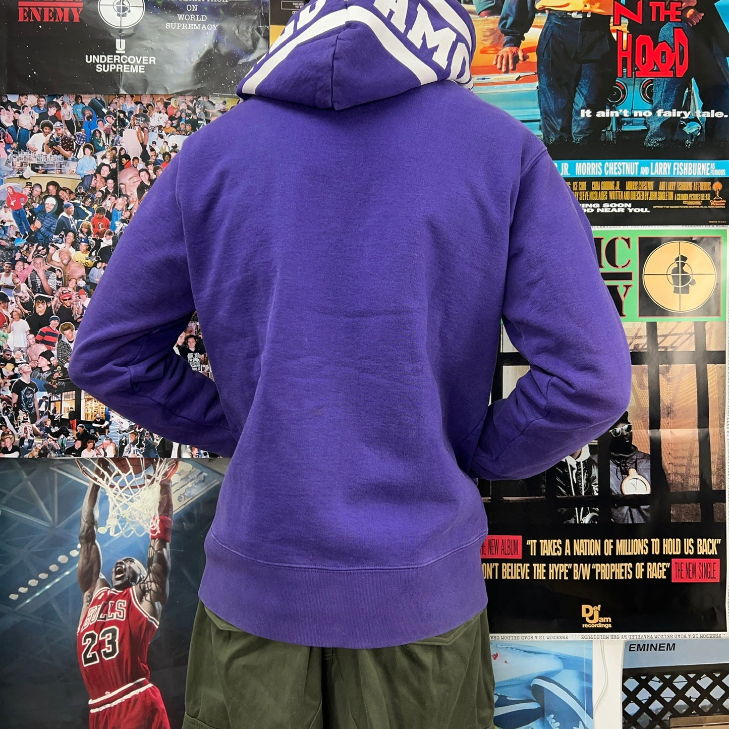 SUPREME 2007 WORLD FAMOUS ZIP UP HOODIE