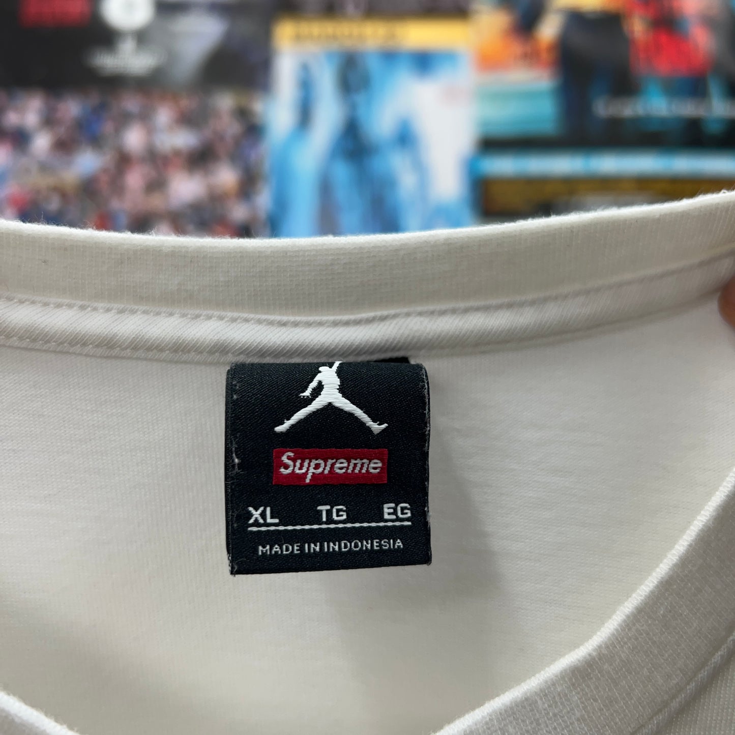 SUPREME X JORDAN TEE