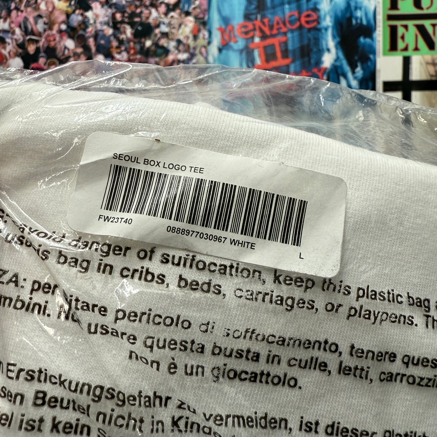 SUPREME FW23 SEOUL BOX LOGO TEE