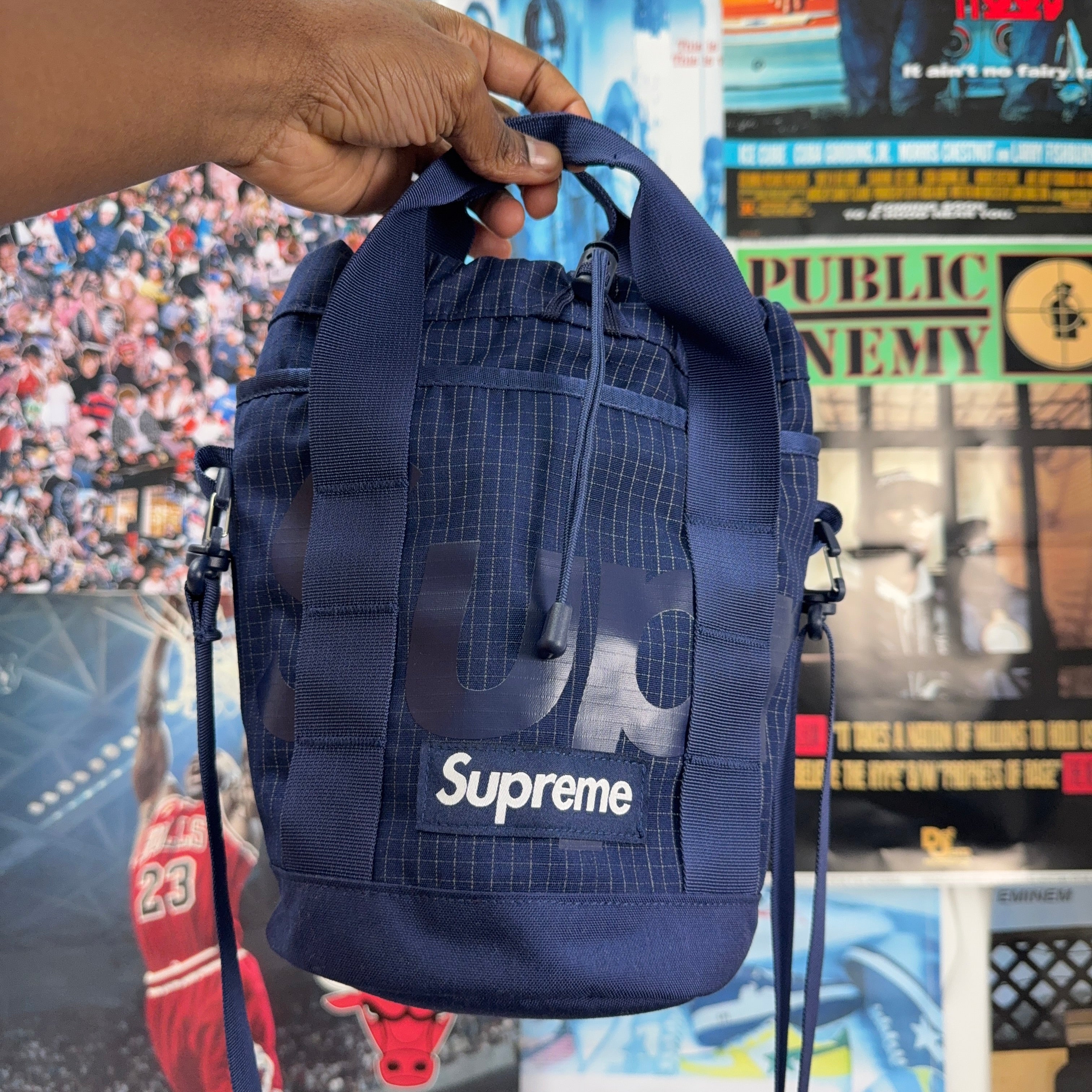 SUPREME BARREL SIDE BAG