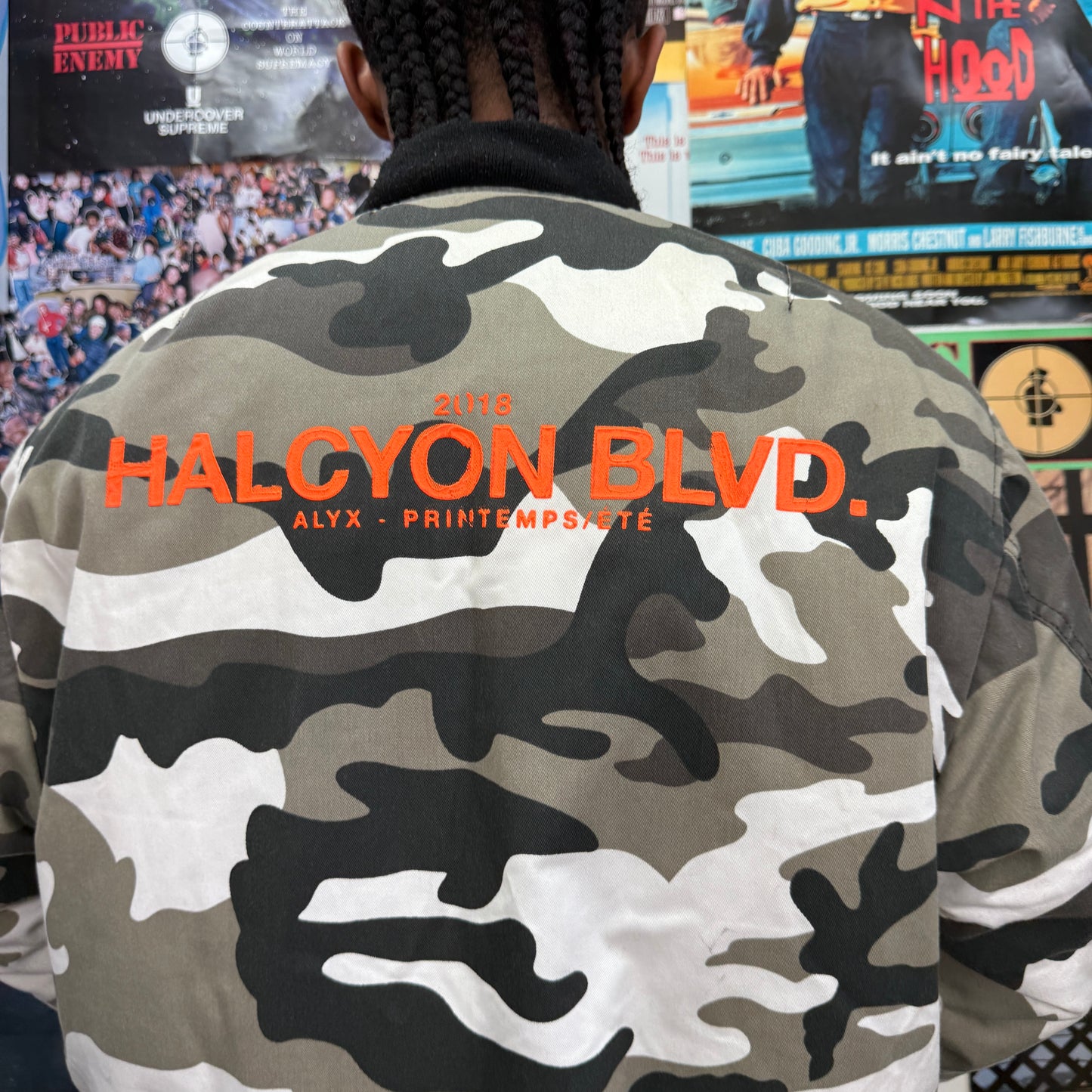 ALYX SS18 REVERSIBLE BOMBER JACKET