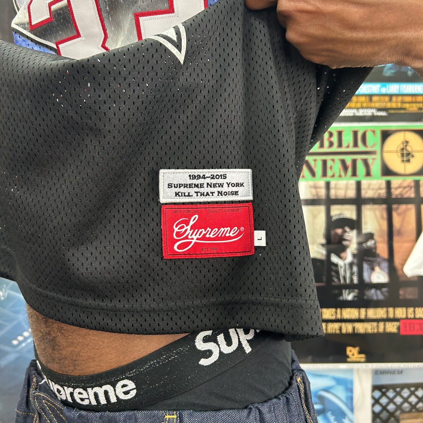 SUPREME SS15 ALL STARS BASKETBALL JERSEY