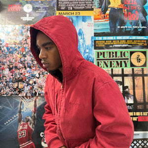 SUPREME HOODED WORK JACKET