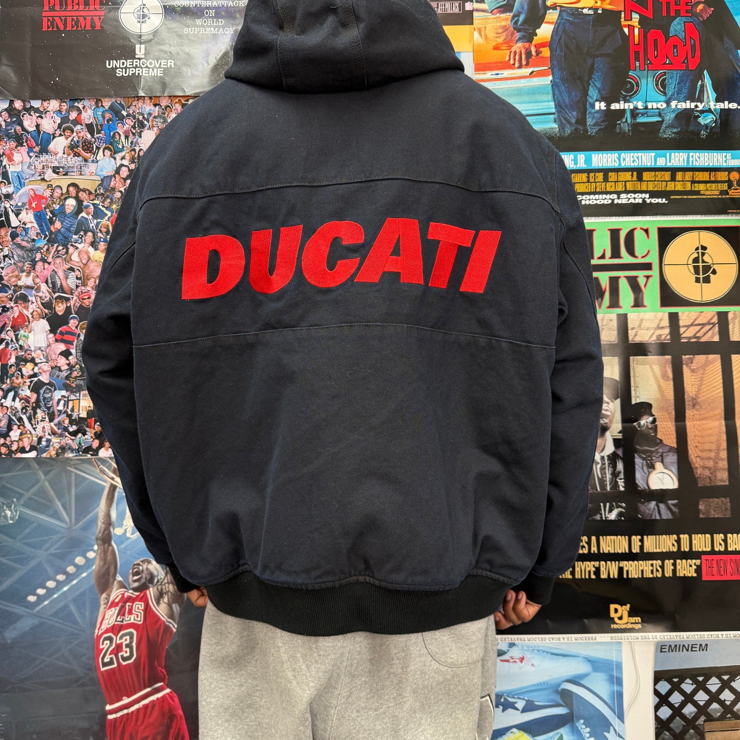 SUPREME SS24 DUCATI HOODED WORK JACKET