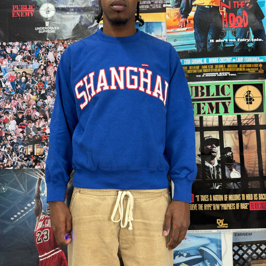 SUPREME SS24 SHANGHAI STORE EXCLUSIVE SMALL BOX CREWNECK