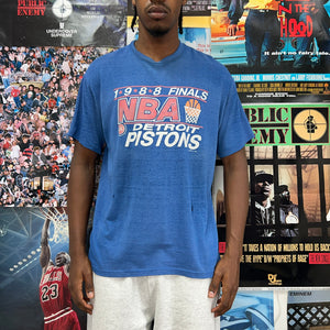 1988 DETROIT PISTONS NBA FINALS TEE