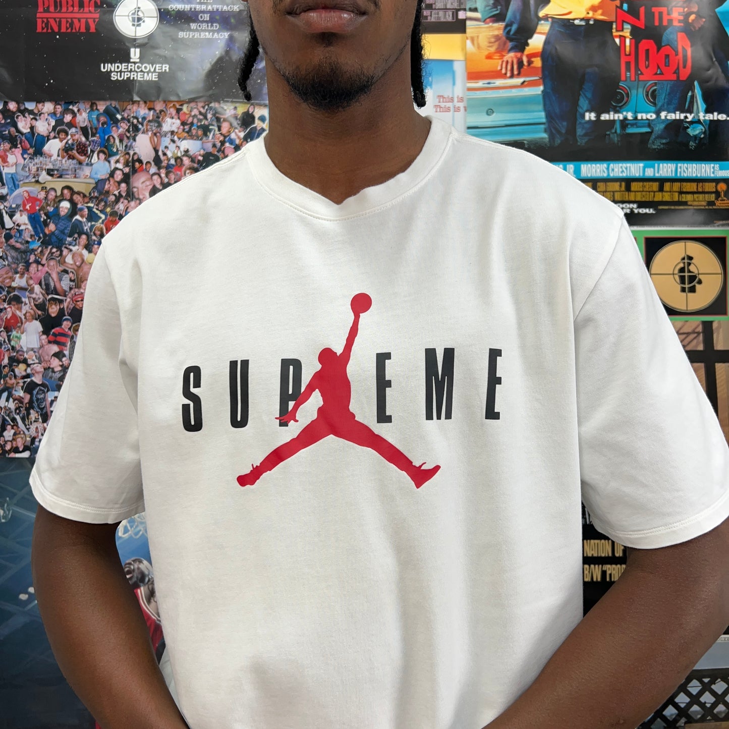 SUPREME X JORDAN TEE
