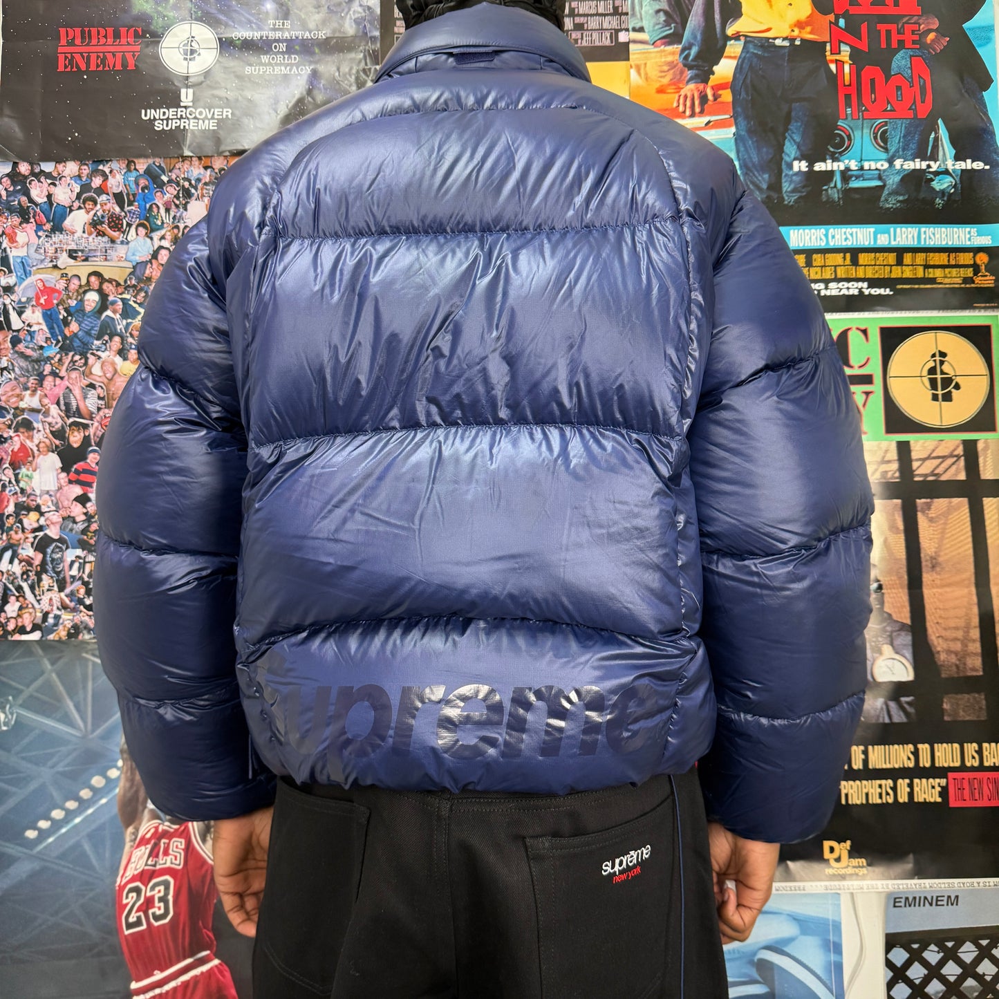SUPREME FW23 FEATHERWEIGHT DOWN PUFFER JACKET