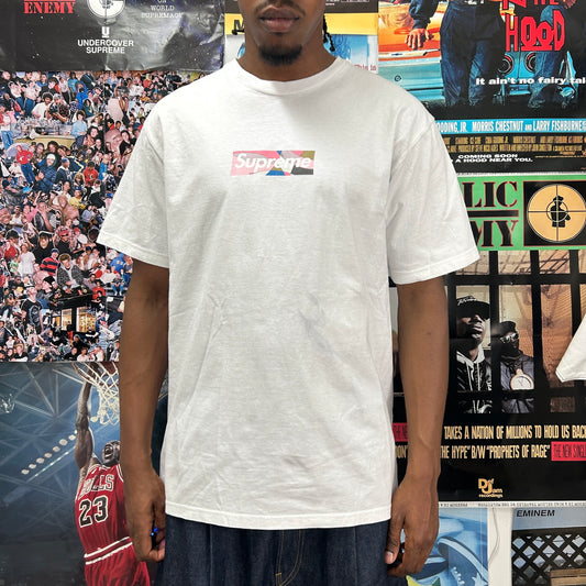 SUPREME EMILIO PUCCI BOX LOGO TEE