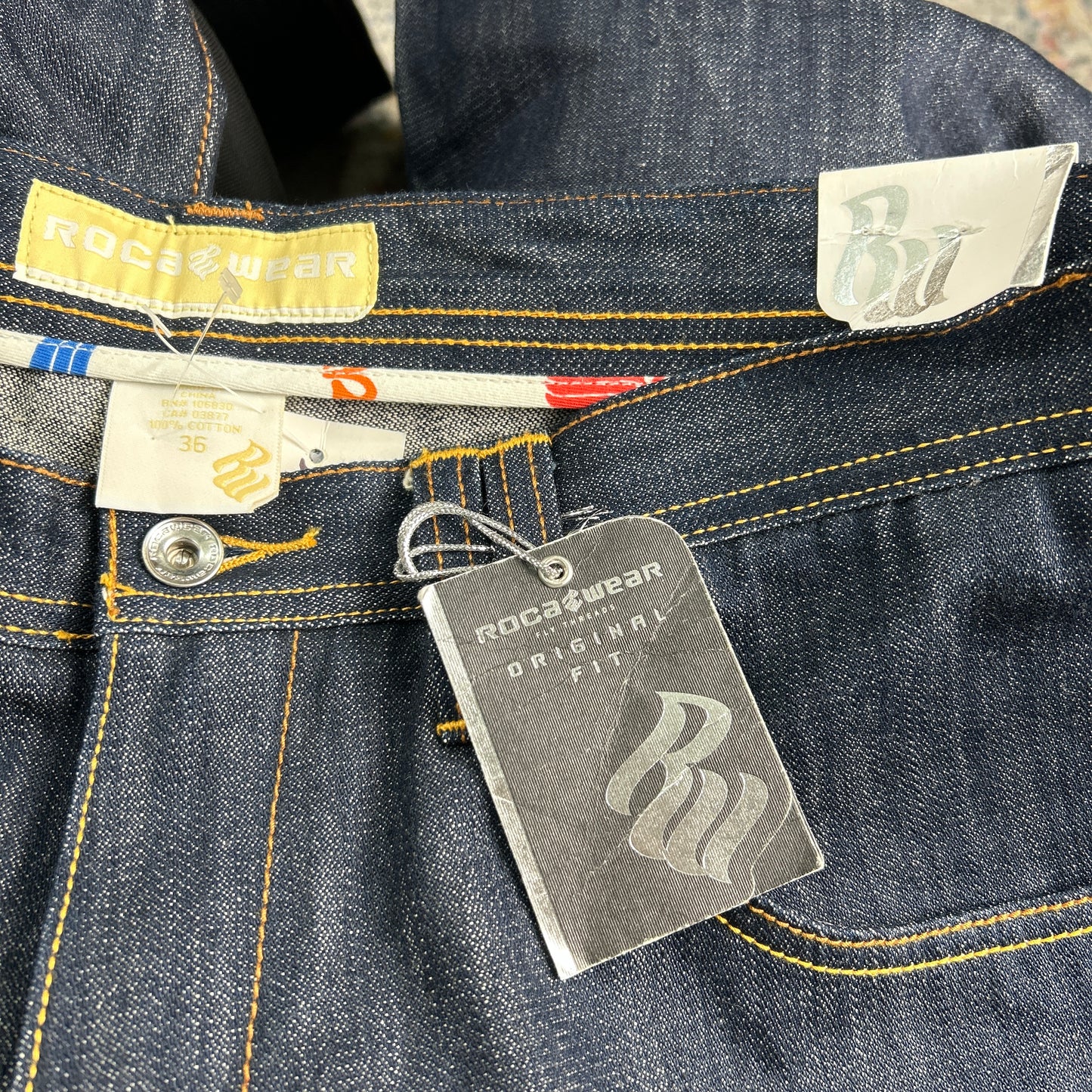 ROCAWEAR 90s BAGGY DENIM JEANS