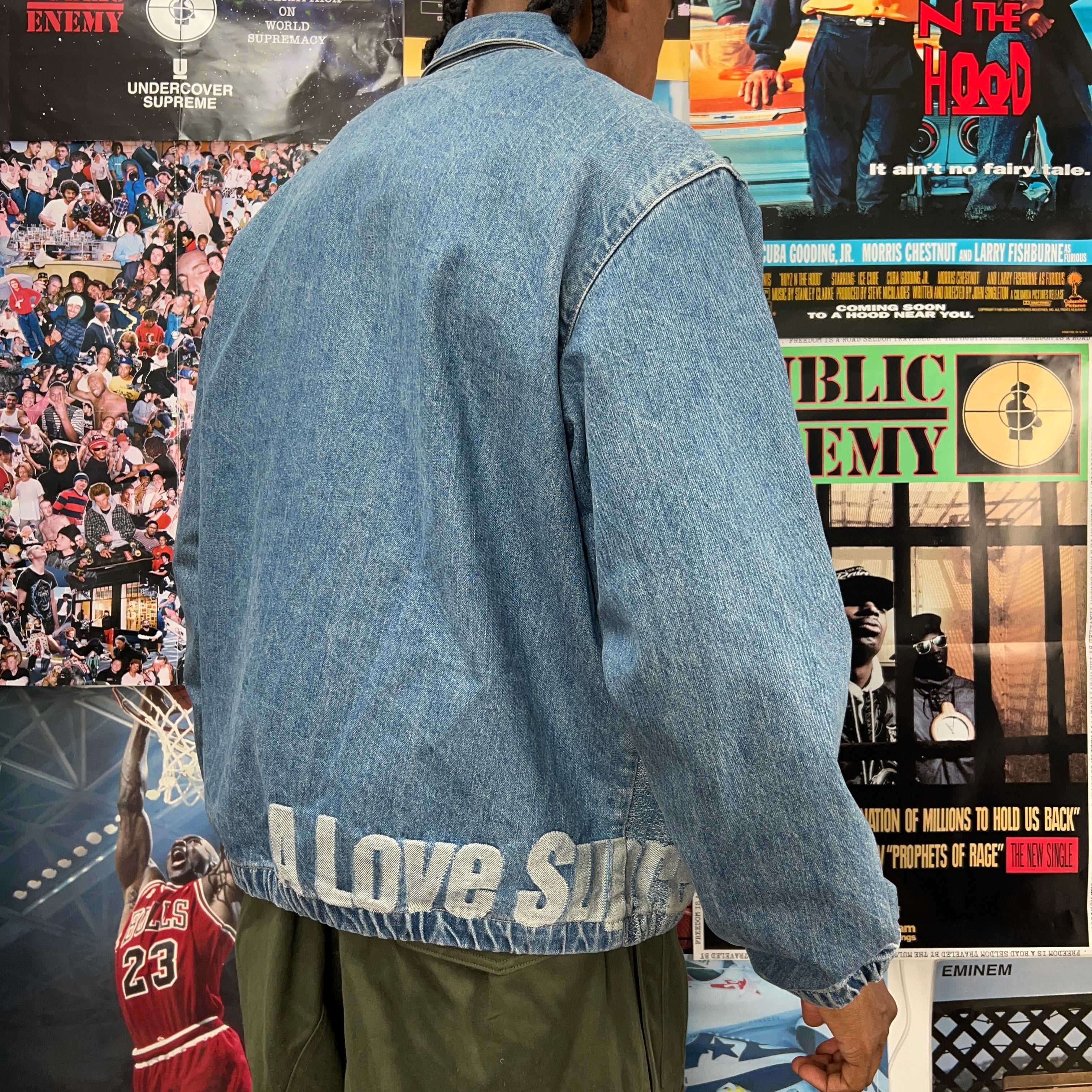 SUPREME JOHN COLTRANE DENIM JACKET