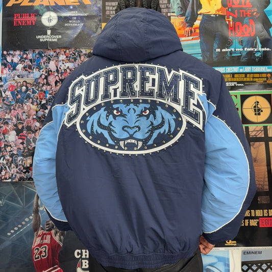 SUPREME SS25 STUDDED STADIUM JACKET