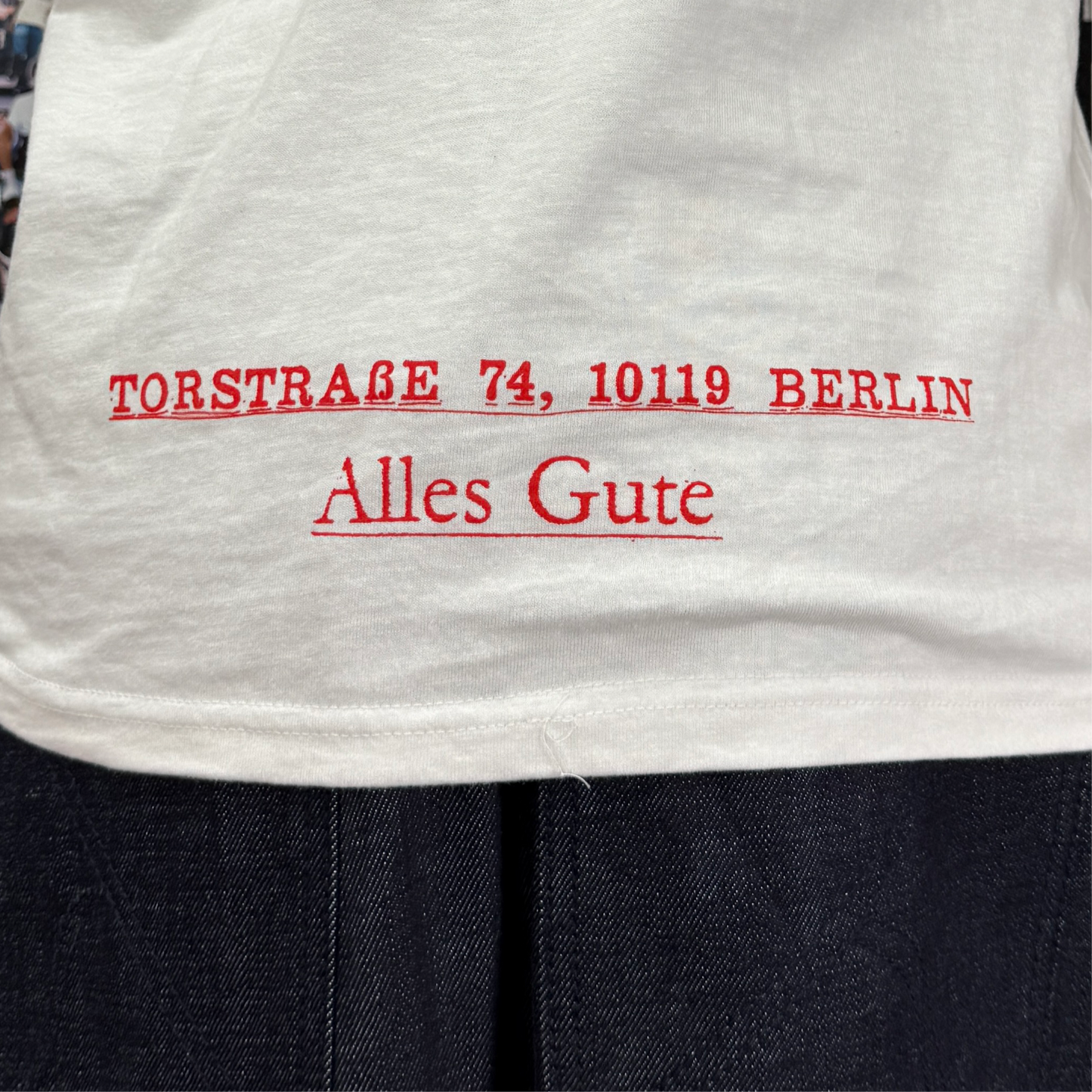 SUPREME FW21 BERLIN BOX LOGO TEE