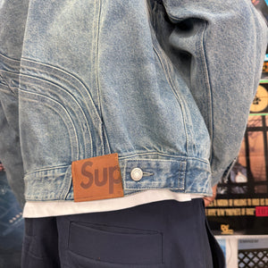 SUPREME S LOGO DENIM JACKET