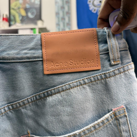 ACNE STUDIOS 2023 BAGGY LIGHT DENIM JEANS