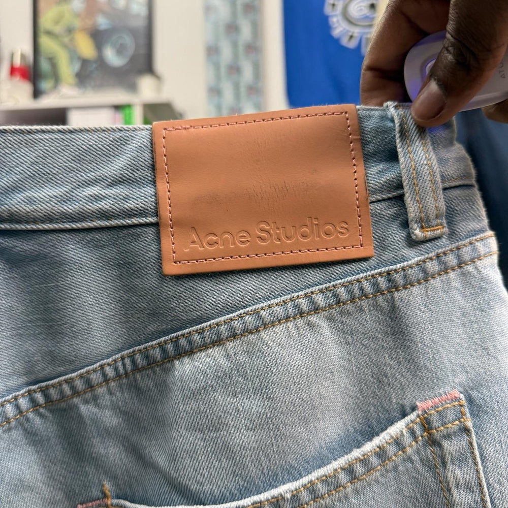 ACNE STUDIOS 2023 BAGGY LIGHT DENIM JEANS