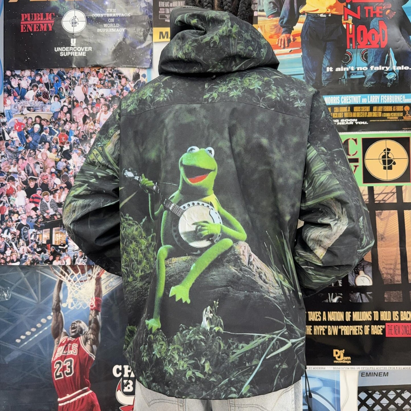 SUPREME SS24 KERMIT GORE-TEX TAPED SEAM SHELL JACKET