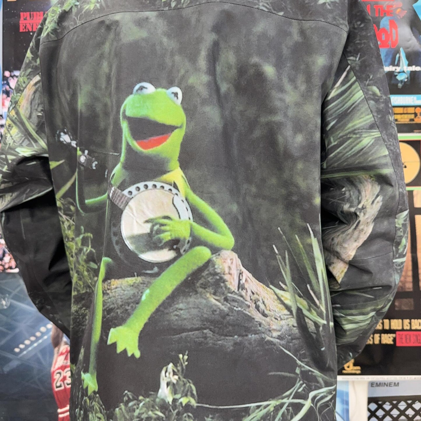 SUPREME SS24 KERMIT GORE-TEX TAPED SEAM SHELL JACKET