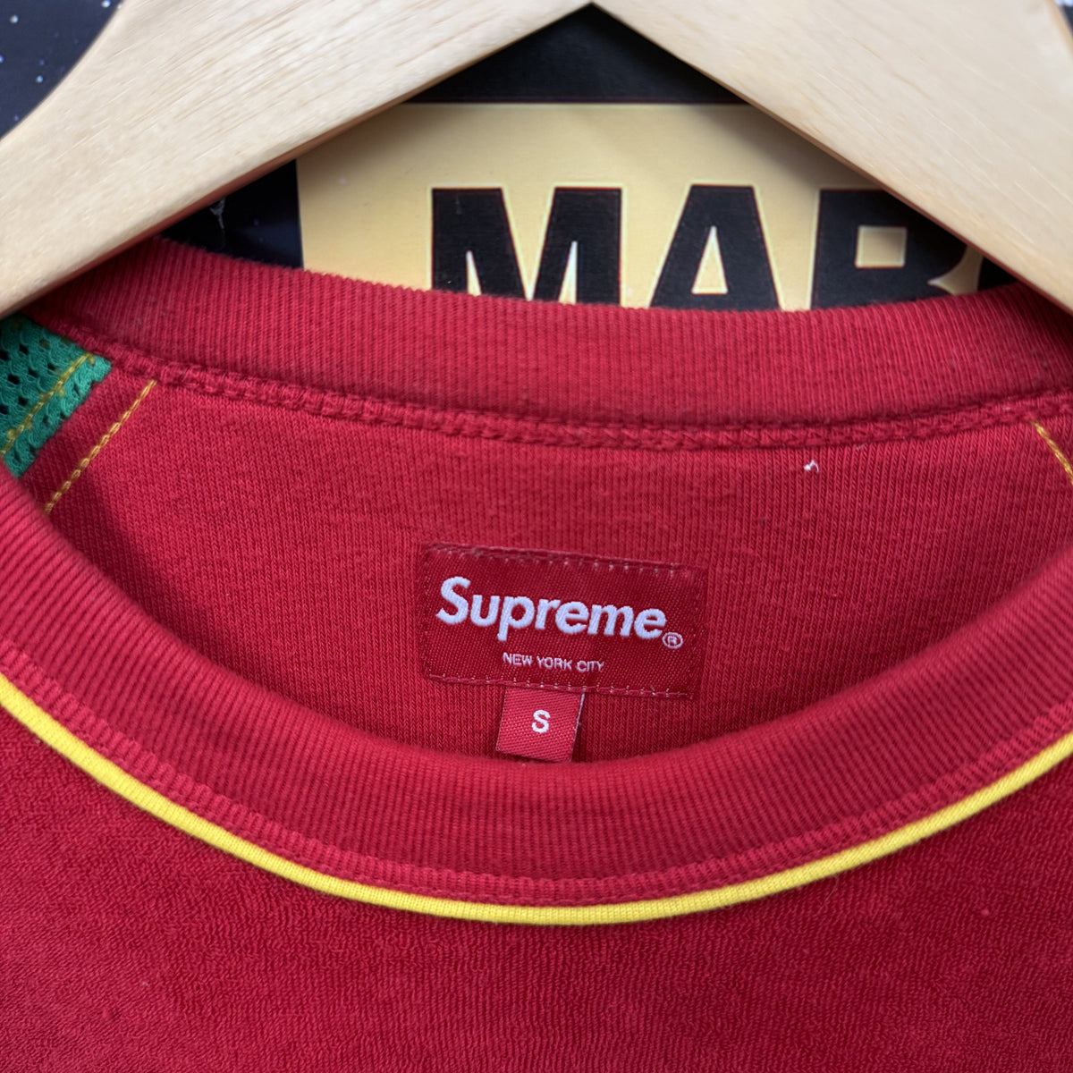 SUPREME SS23 TERRY RAGLAN S/S TOP