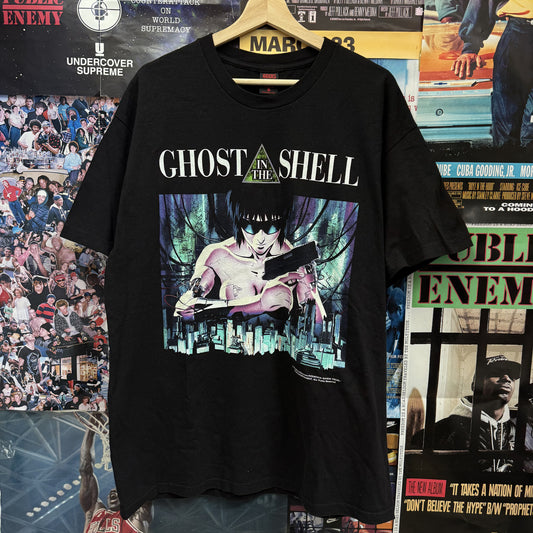 GEEKS RULE GHOST IN THE SHELL TEE BLACK