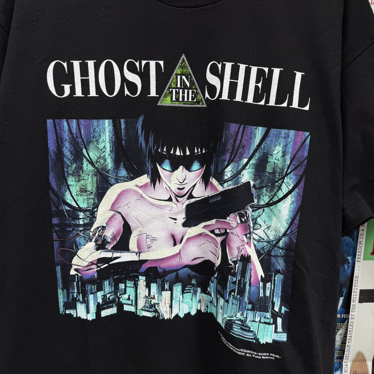 GEEKS RULE GHOST IN THE SHELL TEE BLACK