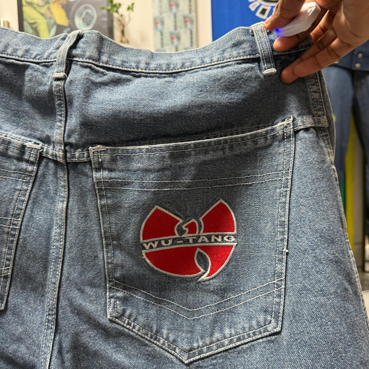 WU TANG CLAN 90s WU WEAR DENIM JEANS