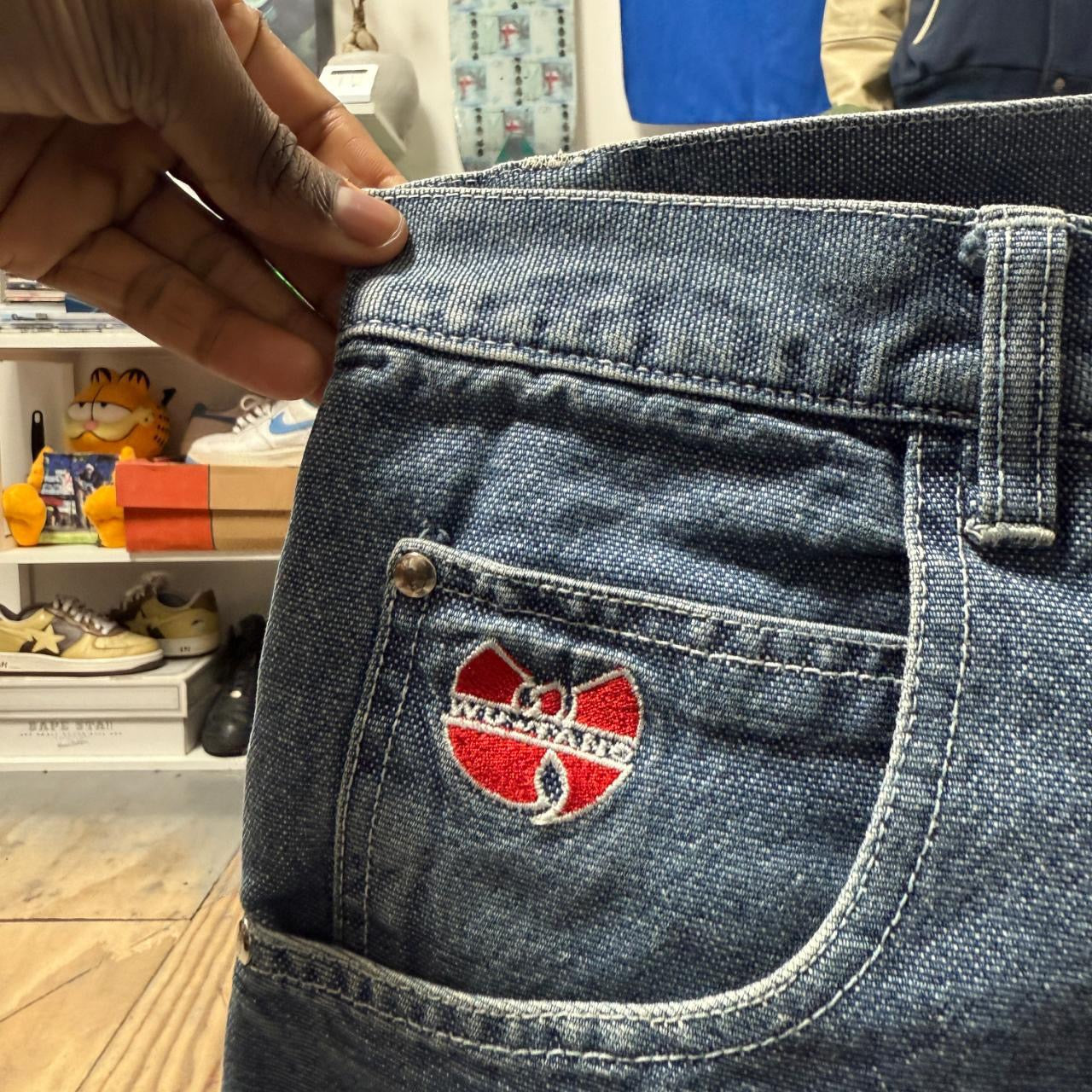 WU TANG CLAN 90s WU WEAR DENIM JEANS