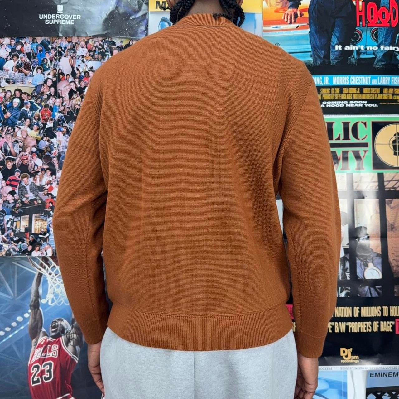 SUPREME SS23 BEADED APPLIQUE CARDIGAN