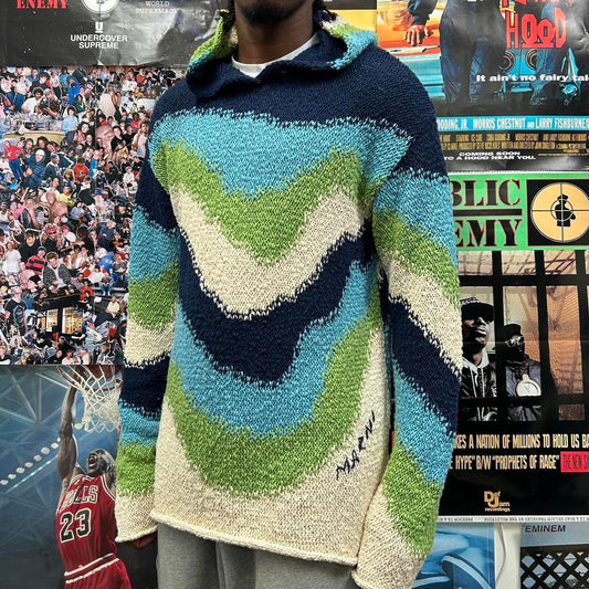 MARNI INTARSIA HOODIE