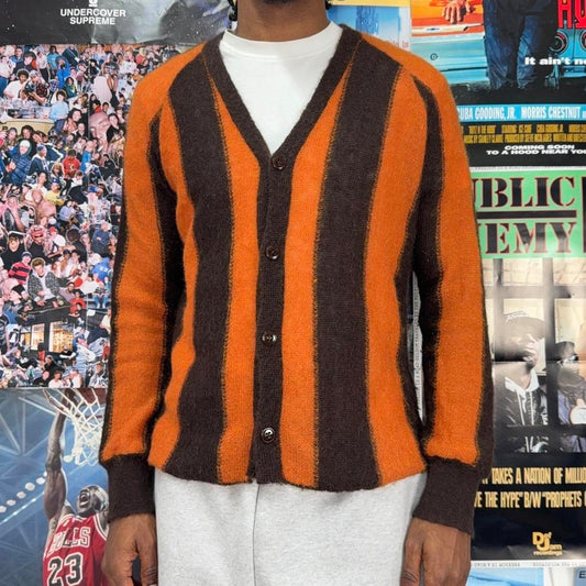 SUPREME FW13 MOHAIR STRIPED CARDIGAN